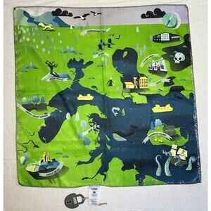 NWT Lush Kitchen Knot Wrap #439 Treasure Map